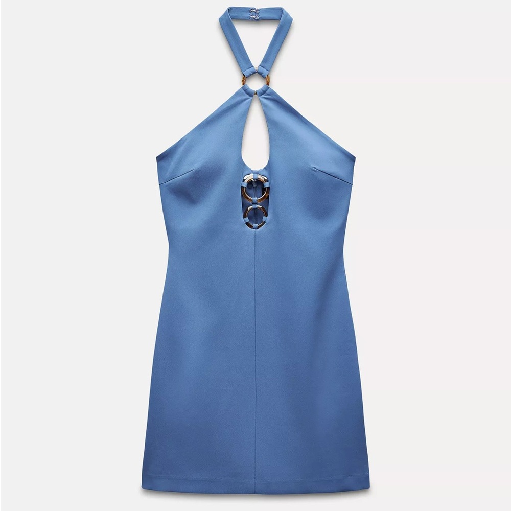 Light blue Zara mini dress